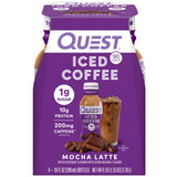 Quest Nutrition Ready-to-Drink Iced Coffee Vanilla Latte for On-the-Go Professionals, Fits Purse and Gym Bag with 10g Protein