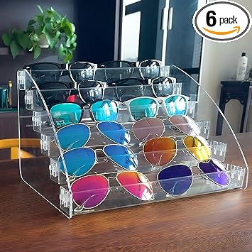 Modenza Clear Acrylic Nail Polish Holder – Thoughtful Birthday Gift for Her, Vanity Organizer for Mom