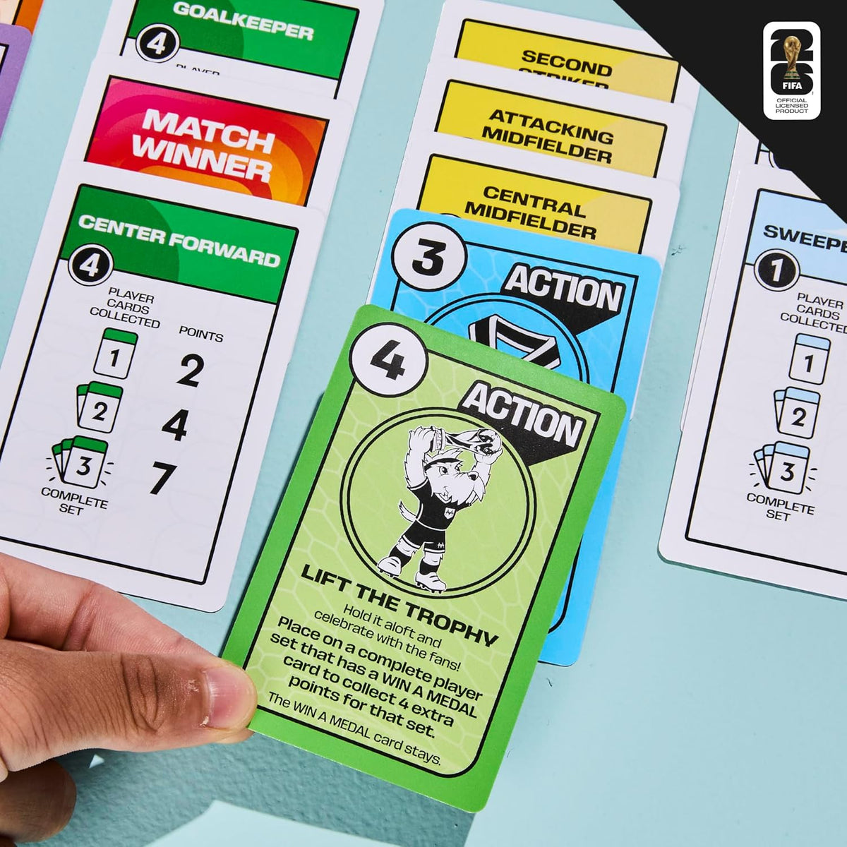Monopoly Deal FIFA World Cup 2026 Edition – Safe Screen-Free Card Game for Kids Ages 8+, 15-Minute Playroom Activity