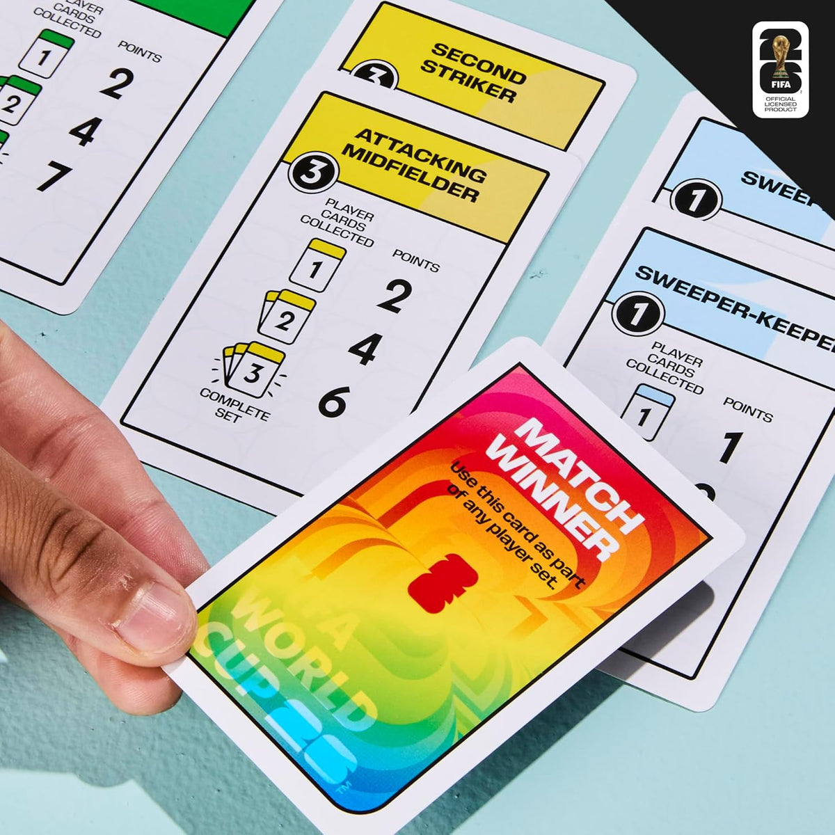 Monopoly Deal FIFA World Cup 2026 Edition – Safe Screen-Free Card Game for Kids Ages 8+, 15-Minute Playroom Activity