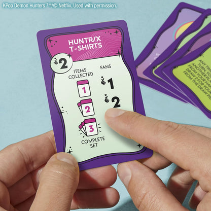 Monopoly Deal: KPop Demon Hunters Card Game – Birthday Gift for KPop Fans Ages 8 and Up, Ready to Gift