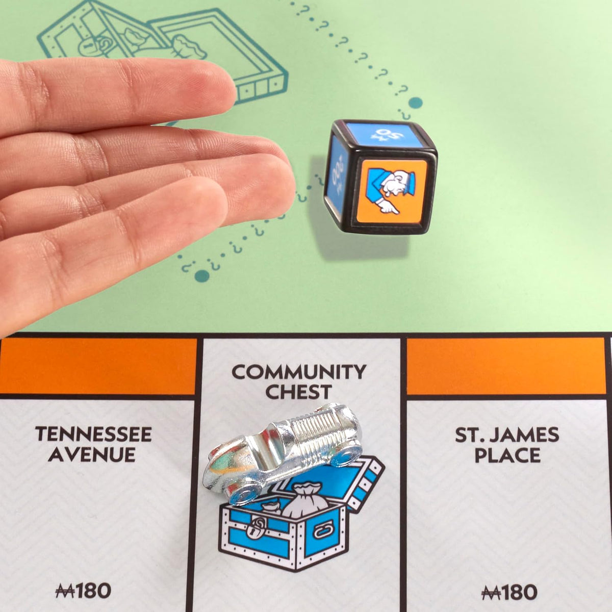 Monopoly Go to Jail Expansion – Safe Indoor Activity for Playroom and Family Game Nights, Ages 8+, 2-6 Players