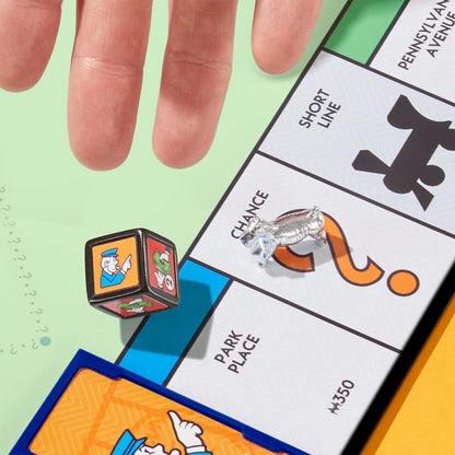 Monopoly Go to Jail Expansion – Safe Indoor Activity for Playroom and Family Game Nights, Ages 8+, 2-6 Players