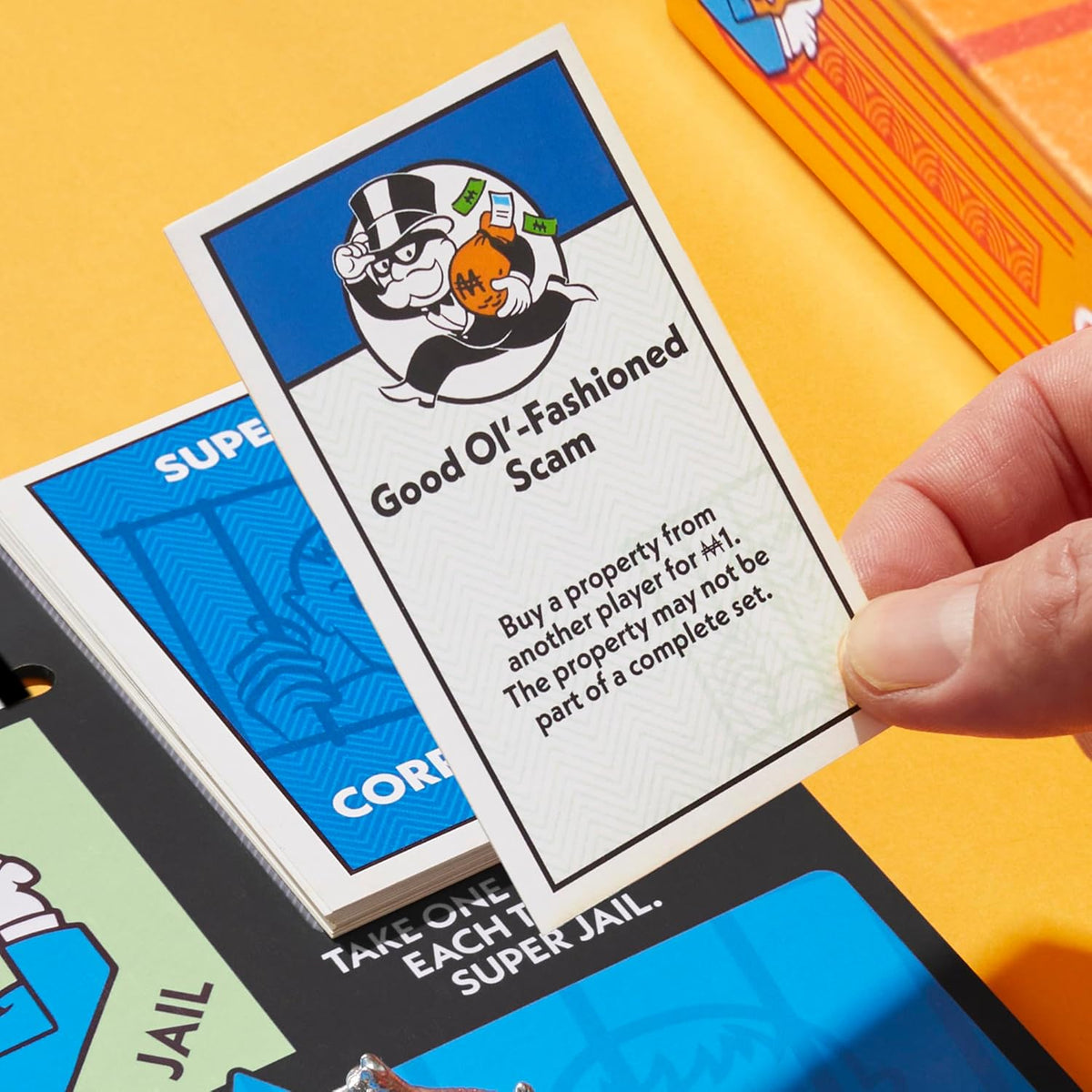 Monopoly Go to Jail Expansion – Safe Indoor Activity for Playroom and Family Game Nights, Ages 8+, 2-6 Players