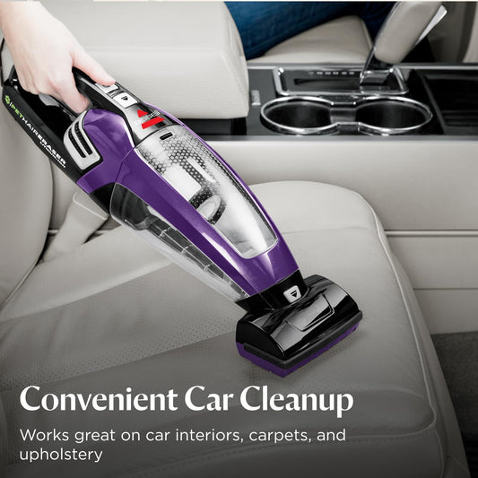 motorized brush tool engineered for embedded pet hair