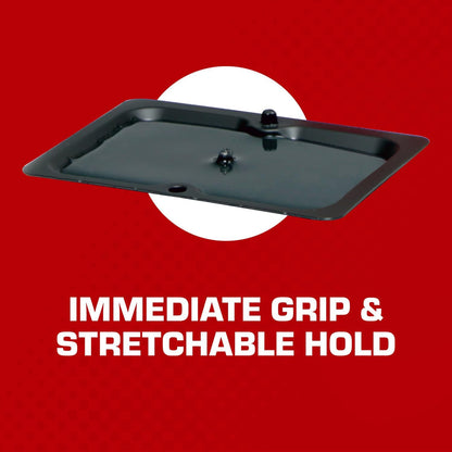mouse-sized 5x5 inch disposable tray design, 4 traps per package across 4 packages (16 total)