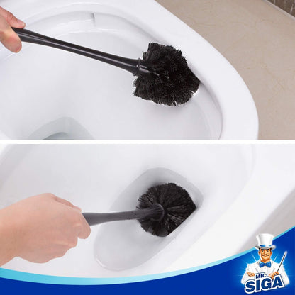 MR.SIGA Toilet Plunger and Brush Set – Housewarming Gift for New Homeowners and Apartment Dwellers