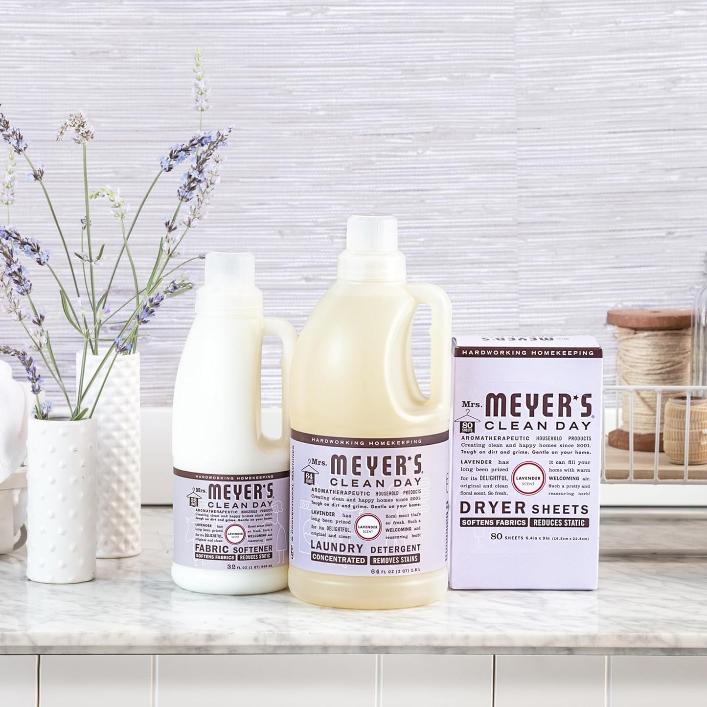 Mrs. Meyer's Clean Day Dryer Sheets – Phthalate-Free Simplicity for Clean Living