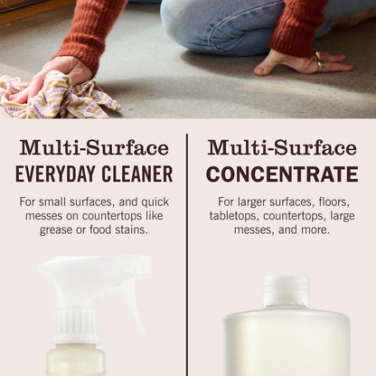 Mrs. Meyer's Clean Day Multi-Surface Concentrate – Lavender Wind-Down Ritual for Bathroom and Bedroom Spaces