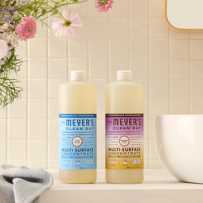 Mrs. MEYER'S Clean Day Multi-Surface Concentrate – Wellness Ritual for Calm Bedrooms & Yoga Spaces, Compassion Flower Scent