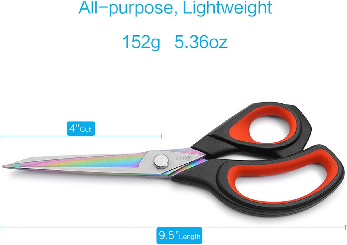 multi-color titanium coating on blades for rust and adhesive resistance