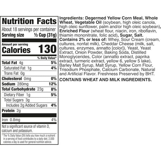 multi-component mix: corn chex, wheat chex, pretzels, mini breadsticks, and cheddary crackers