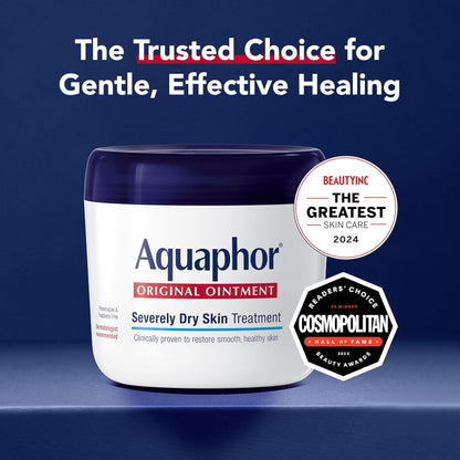 multi-purpose use: lips, face, hands, feet, cuticles, and minor wound care