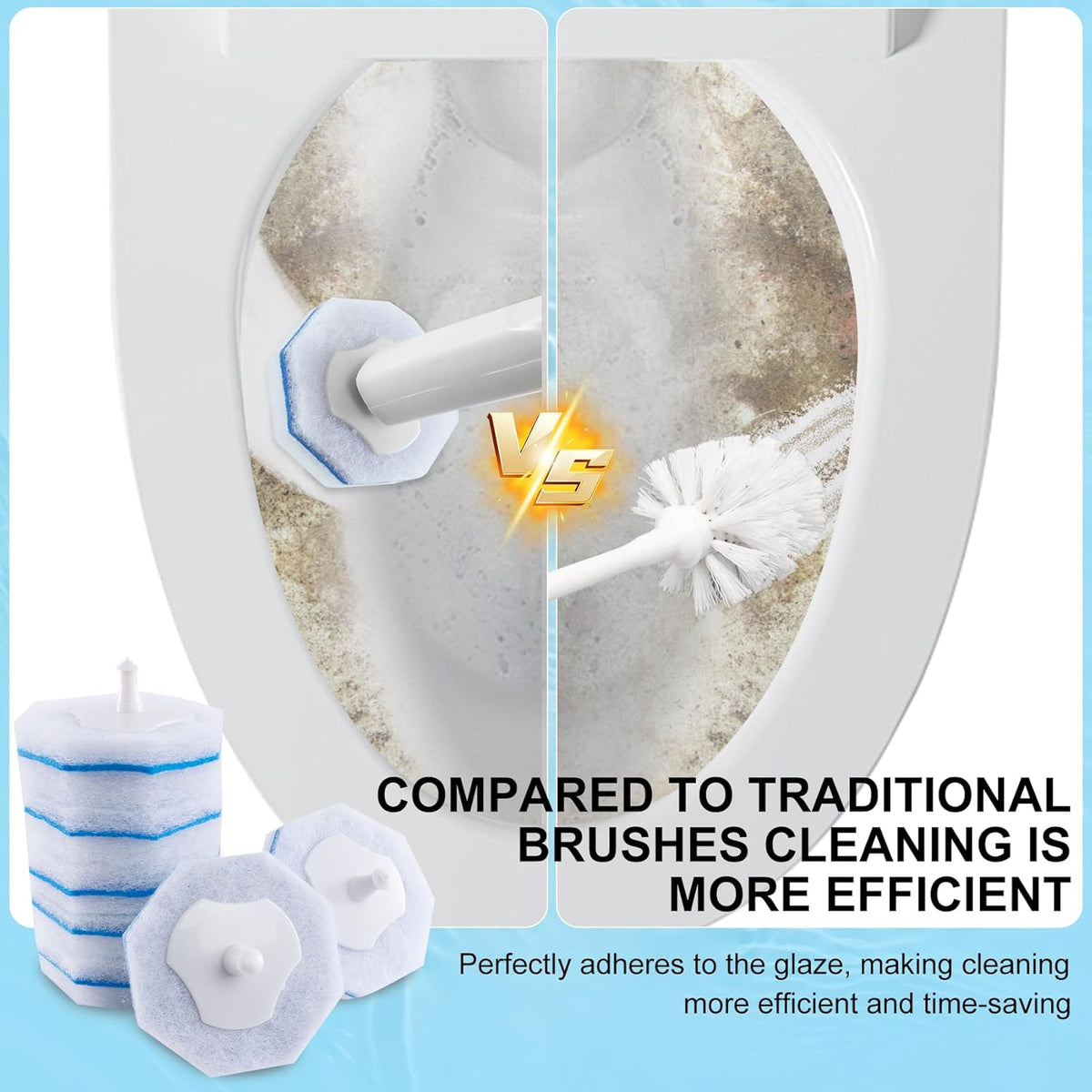 multi-surface ceramic-safe design effective on calcium, rust, water, and mineral stains