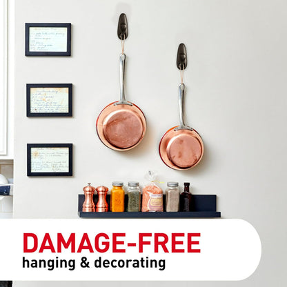 multi-surface compatibility including painted drywall, finished wood, glass, tile, and metal