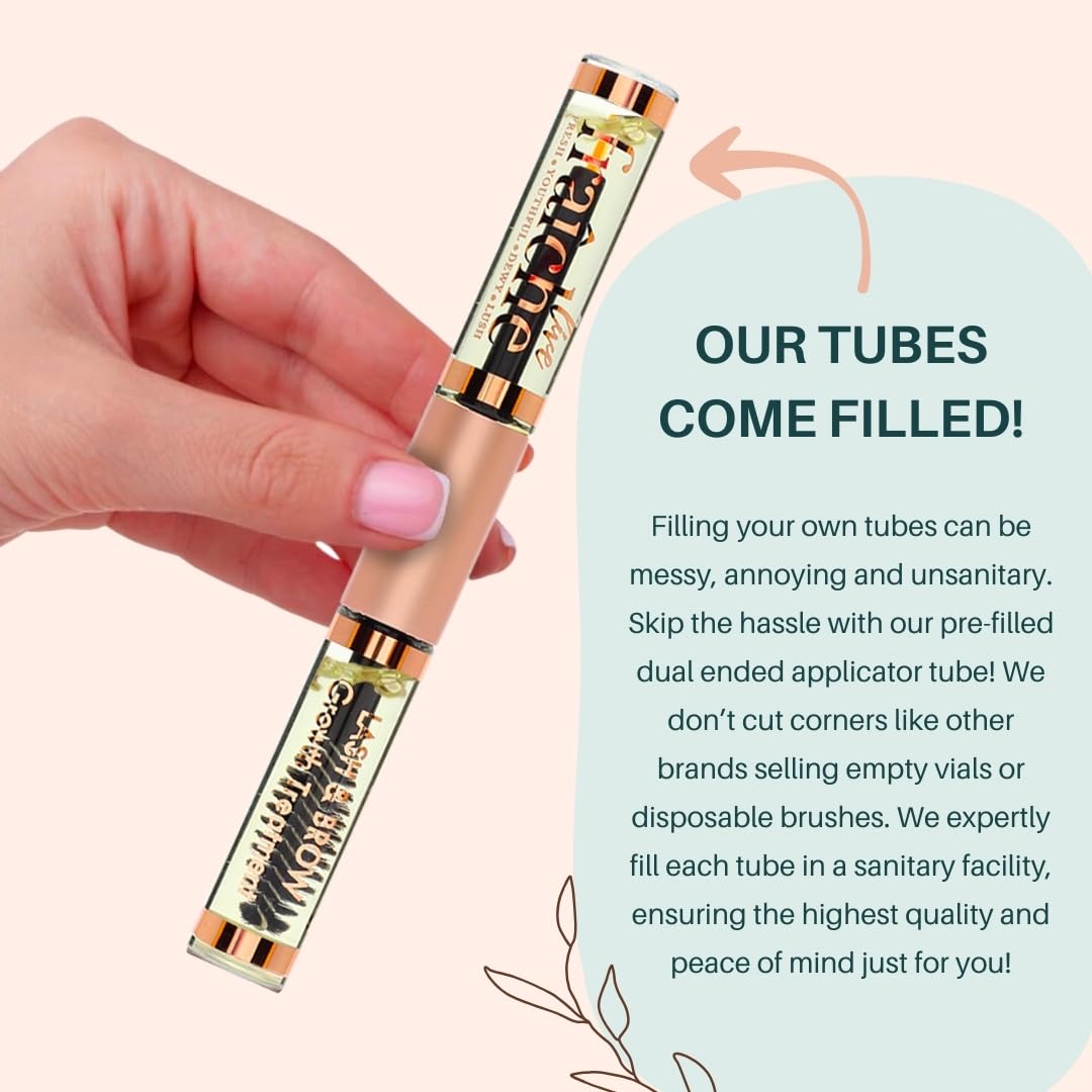 multi-use compatibility for lashes, brows, hair, face, and body