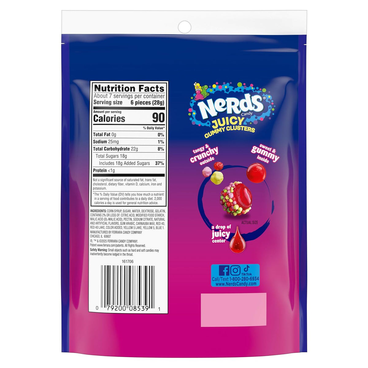 multiple flavor variants including strawberry punch, rainbow, berry, and very berry
