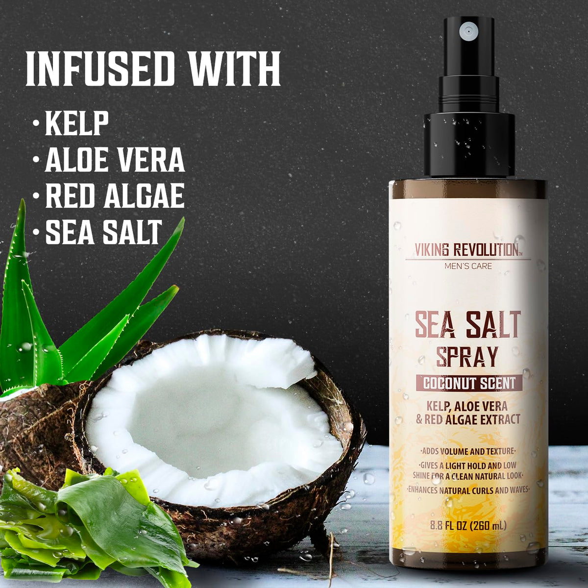 multiple scent variants including original aloe, coconut, and ocean breeze