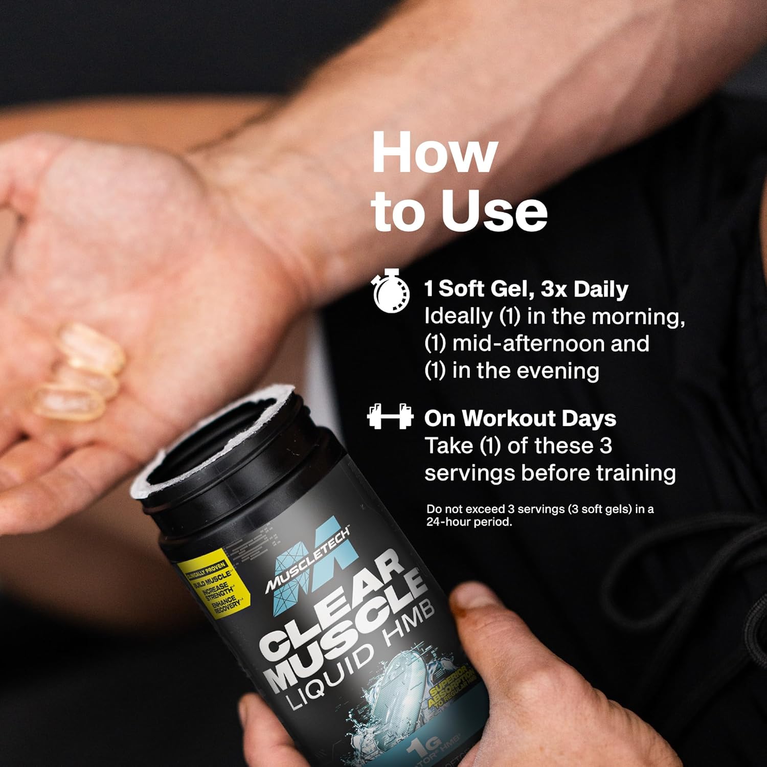 Muscletech BetaTOR HMB 1000mg – Trusted Liquid Softgel with Clinical Safety Profile