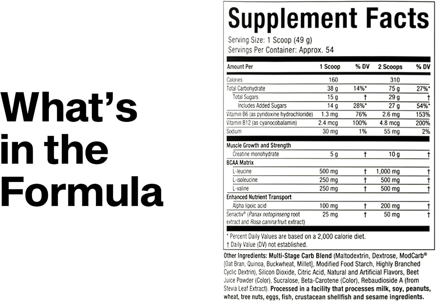 MuscleTech Cell-Tech Creatine Monohydrate Powder – Gluten-Free, HPLC-Tested Recovery Stack You Can Trust