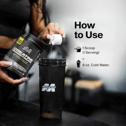 MuscleTech Platinum Pure Creatine Monohydrate Powder – Practical Fitness Gift for the Gym-Obsessed Partner