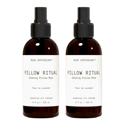 Muse Apothecary Linen Ritual - Natural Sleep Mist for Pillow and Bedding, Nightly Wind Down Routine and Bedtime Ritual