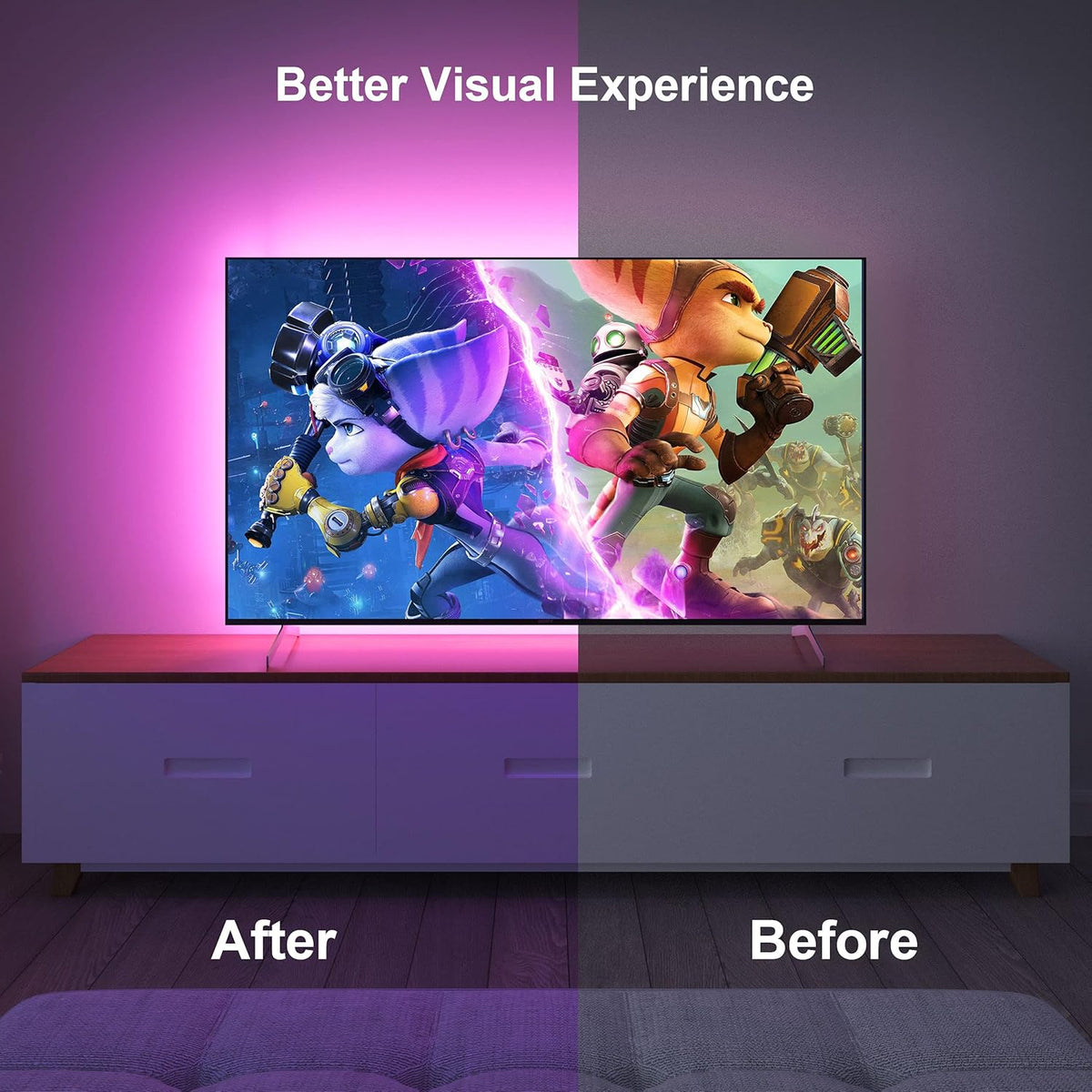 music sync mode that reacts to sound