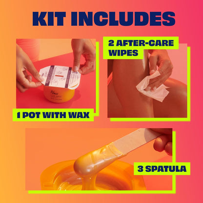 Nair Lux Wax Stripless Kit – Simple, Clean Hair Removal for Uncluttered Home Bathrooms