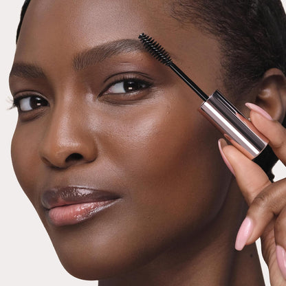 natural finish that keeps brows looking soft rather than coated