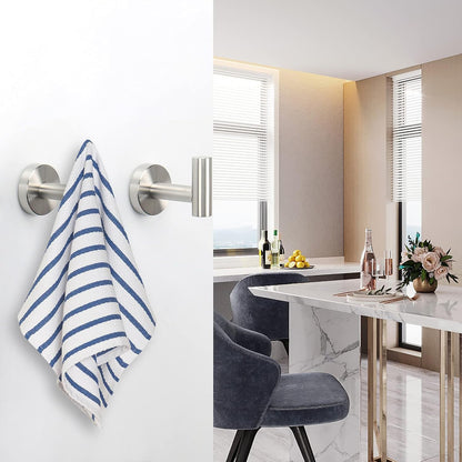 NearMoon Robe Holder - Beautiful Wedding Gift Idea in Brushed Gold Finish for Newlyweds