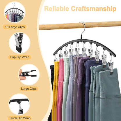 NeatFix Legging Hanger – Quick-Grab Closet Organizer for Busy Morning Routines