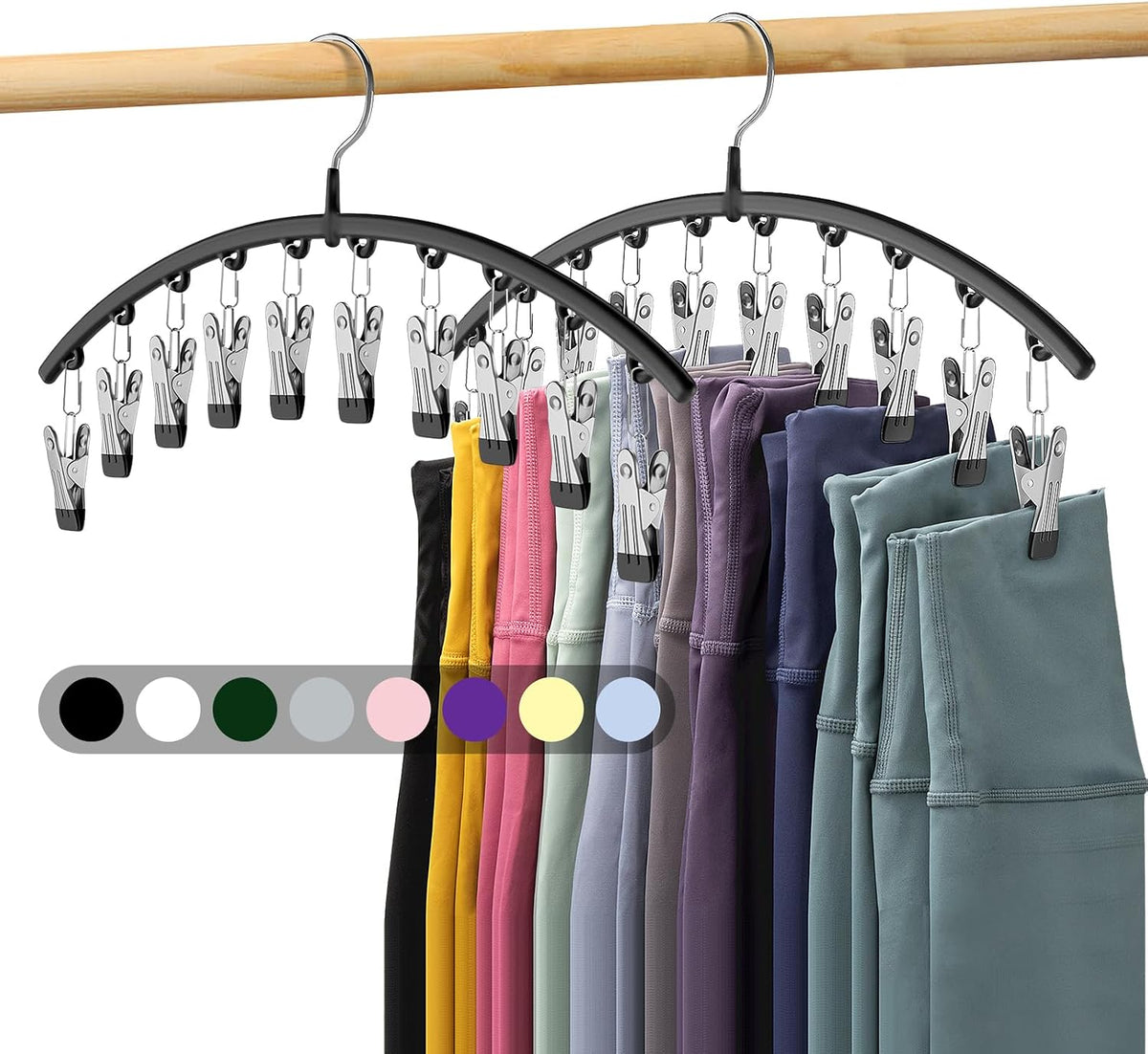NeatFix Legging Hanger – Quick-Grab Closet Organizer for Busy Morning Routines