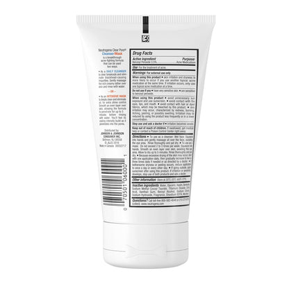 Neutrogena Clear Pore Teen Acne Cleanser & Mask – Safe, Dermatologist-Tested for Young Skin