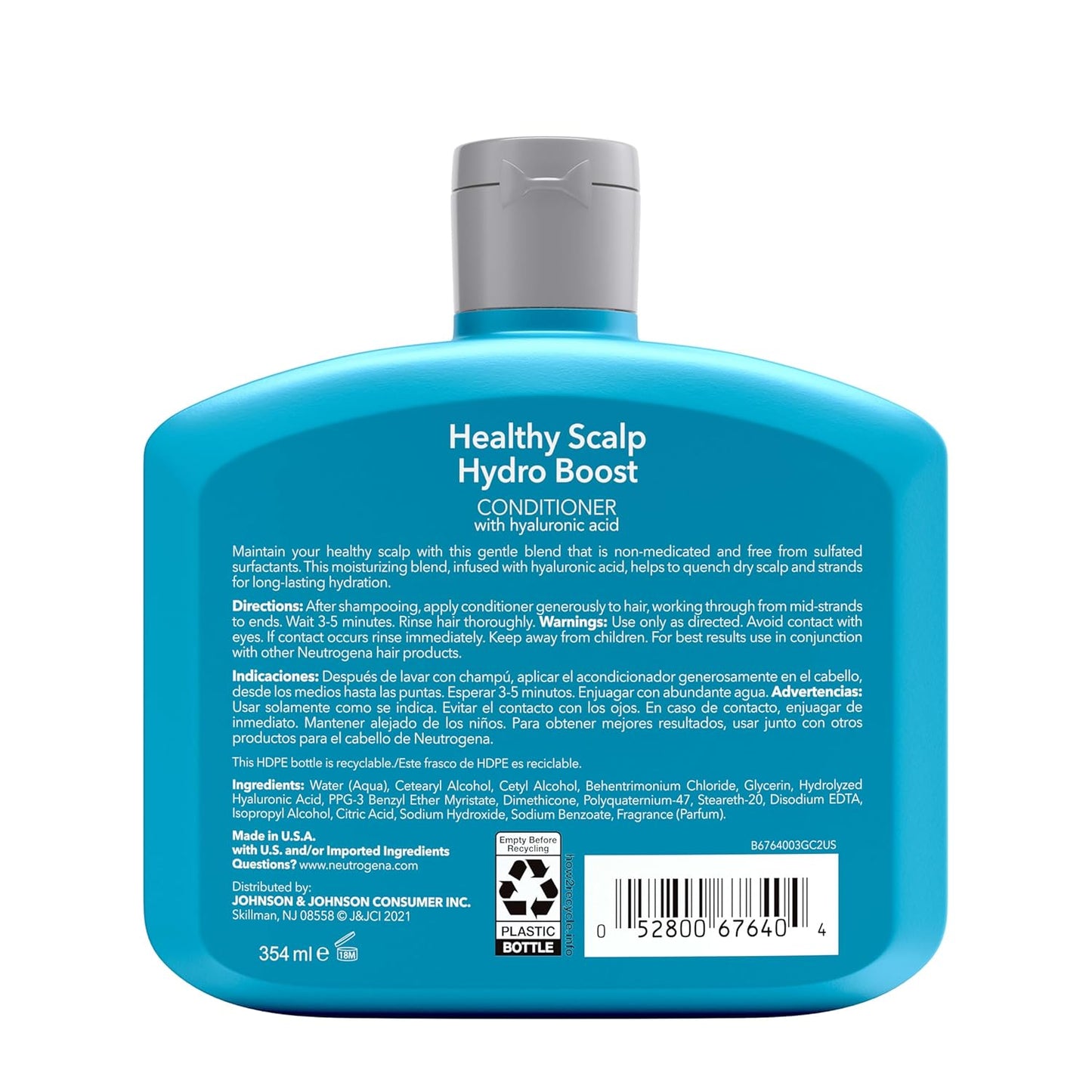 Neutrogena Hydro Boost Conditioner – Premium Hyaluronic Acid Scalp Treatment for Elevated Hair Care