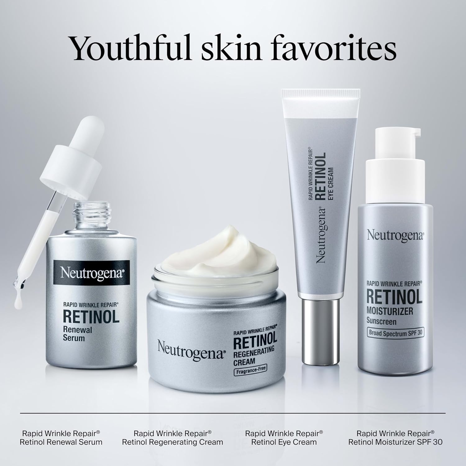 Neutrogena Rapid Wrinkle Repair Retinol Serum – Anti-Aging Gift for Mom's Skincare Routine