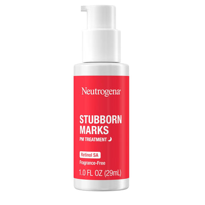 Neutrogena Retinol SA PM Treatment – Nightly Skin Ritual for Post-Acne Marks, Fragrance-Free 1.0 Fl Oz