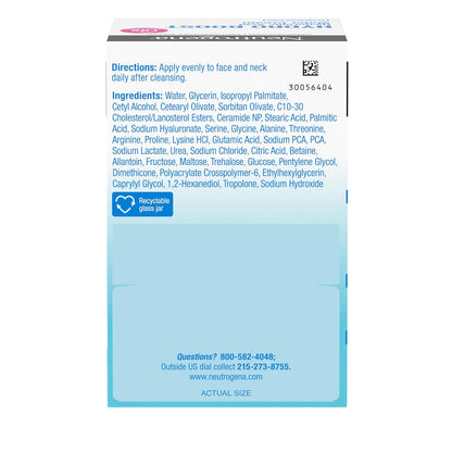 Neutrogera Hydro Boost Hydration Duo – Calming Evening Skincare Routine with Hyaluronic Acid & Gel Cleanser