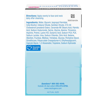 Neutrogera Hydro Boost Hydration Duo – Calming Evening Skincare Routine with Hyaluronic Acid & Gel Cleanser