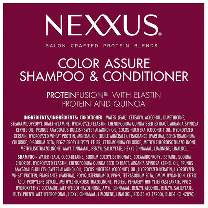 Nexxus Color Assure Shampoo & Conditioner Gift Set – Premium Color Care for Hair-Conscious Women