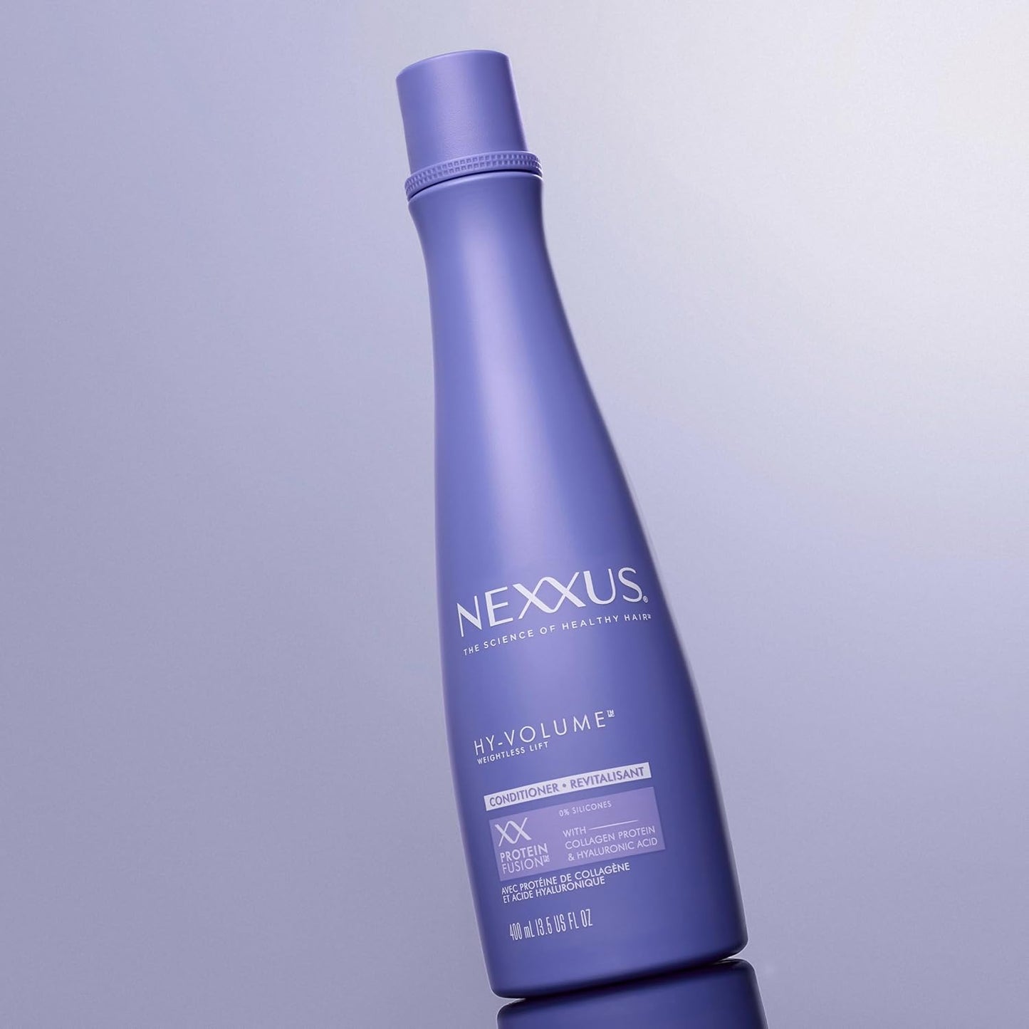 Nexxus HY-VOLUME Weightless Lift Conditioner – Salon-Grade Volumizing Treatment with ProteinFusion for Fine, Limp Hair