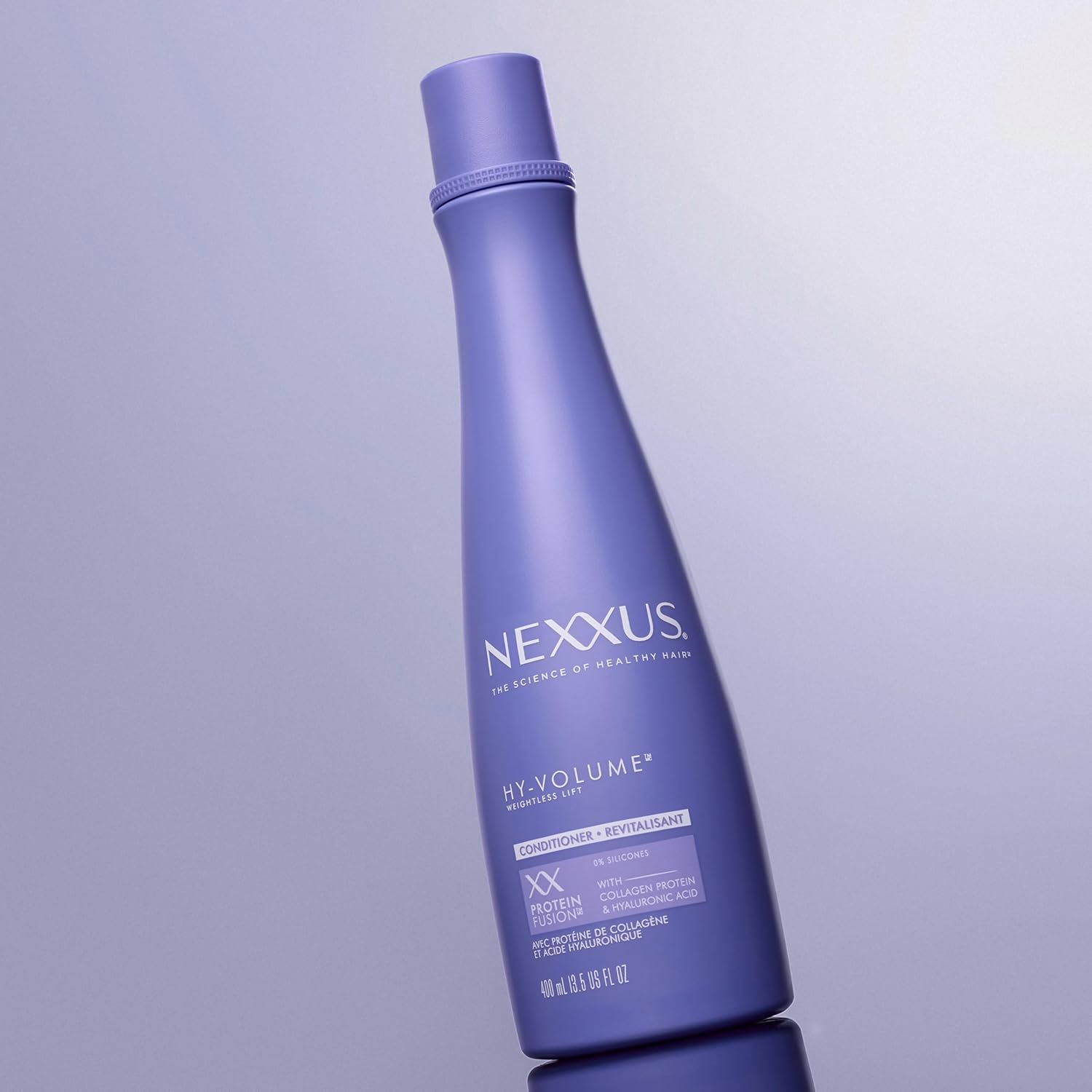 Nexxus HY-VOLUME Weightless Lift Conditioner – Salon-Grade Volumizing Treatment with ProteinFusion for Fine, Limp Hair