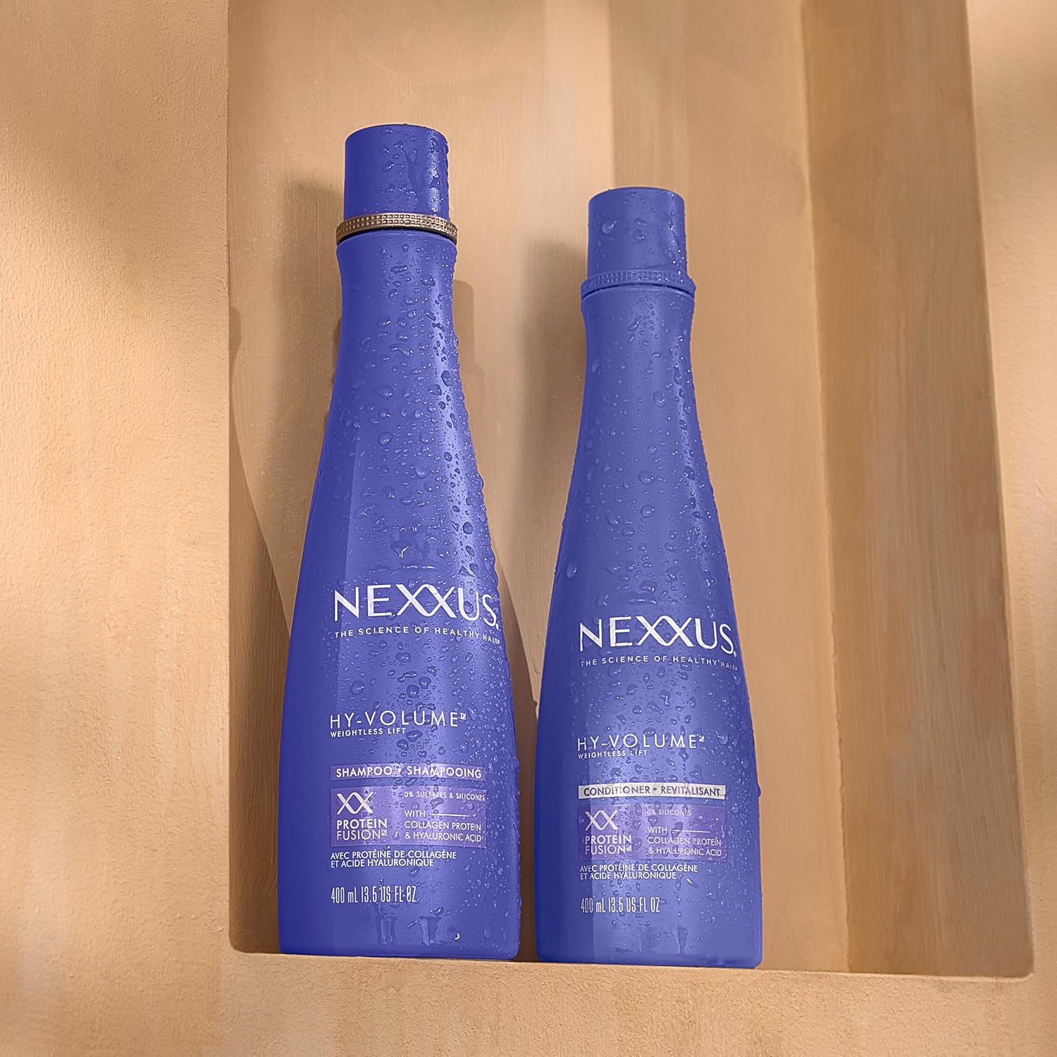Nexxus HY-VOLUME Weightless Lift Conditioner – Salon-Grade Volumizing Treatment with ProteinFusion for Fine, Limp Hair