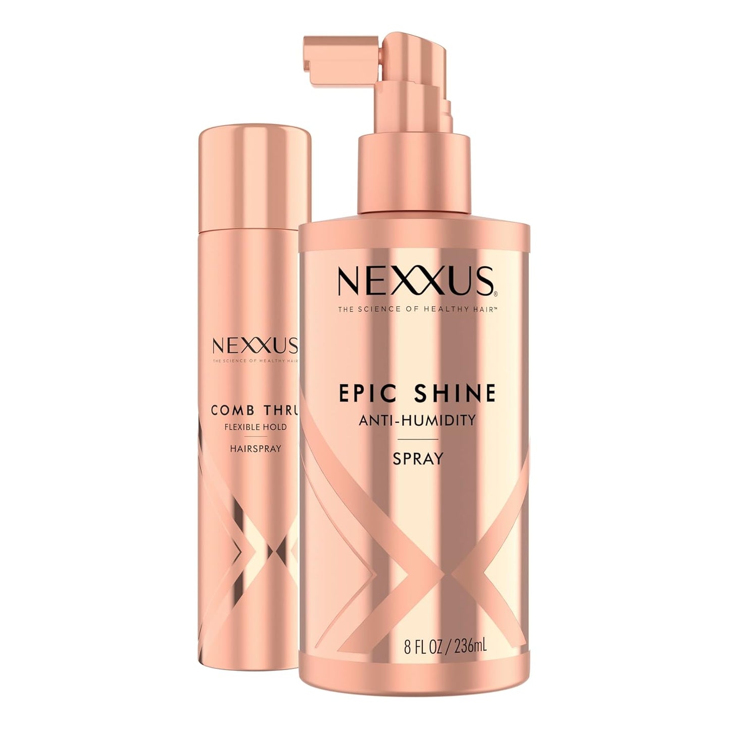 Nexxus Outdoor-Ready Styling Spray – 72-Hour Weather Protection for Travel & Adventure, 10 oz