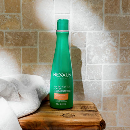 Nexxus Unbreakable Anti-Breakage Shampoo – Mindful Hair Wellness for Fine, Thin Hair Daily Care