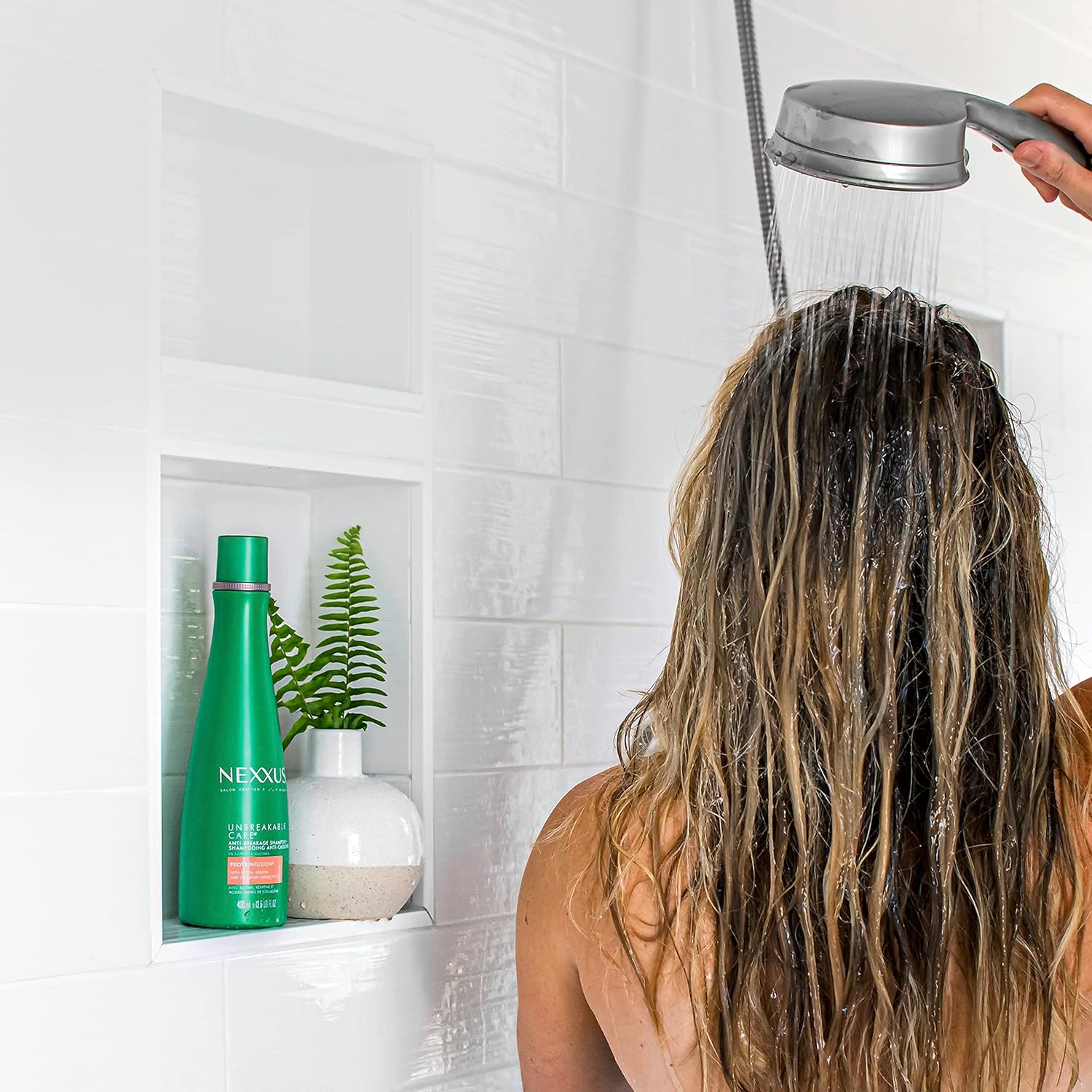 Nexxus Unbreakable Anti-Breakage Shampoo – Mindful Hair Wellness for Fine, Thin Hair Daily Care