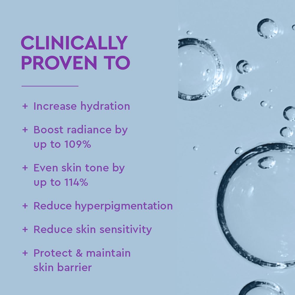 niacinamide to brighten and even skin tone