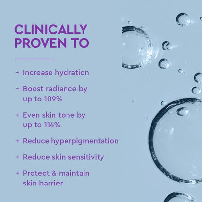 niacinamide to brighten and even skin tone