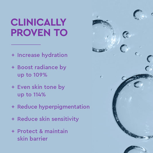 niacinamide to brighten and even skin tone