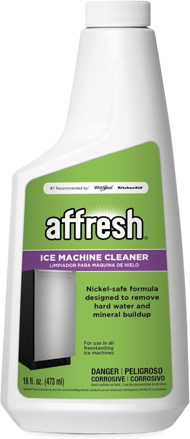 nickel-safe cleaning formula safe for all ice machine interiors