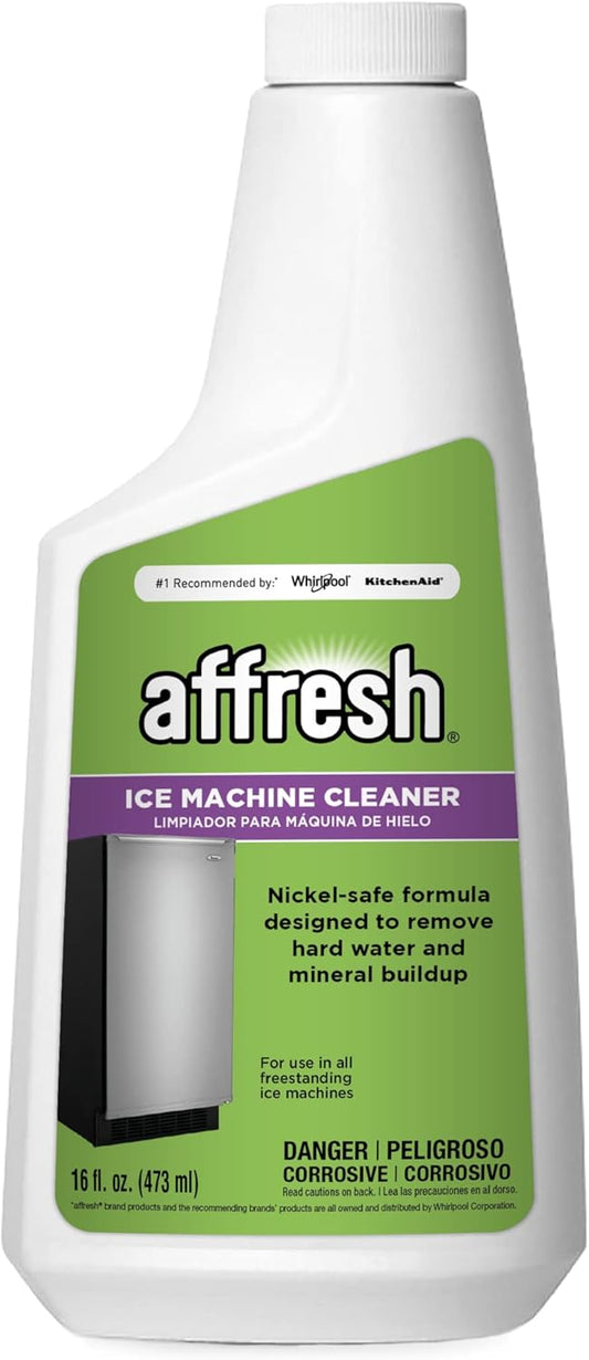 nickel-safe cleaning formula safe for all ice machine interiors